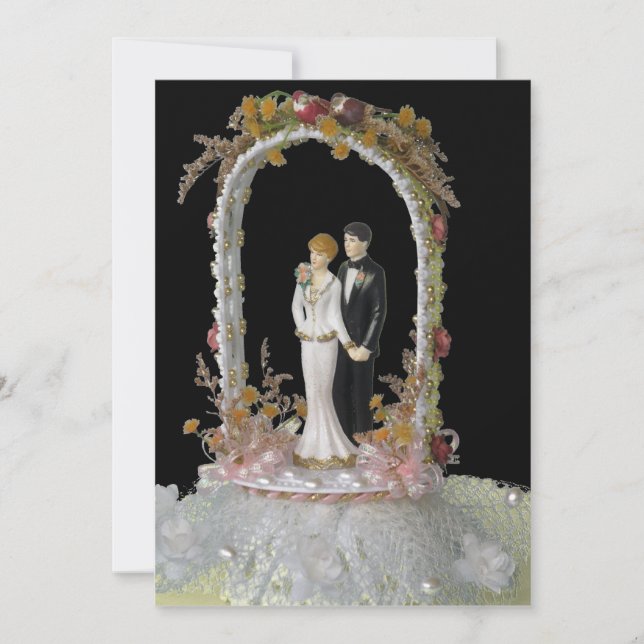 Convite Aniversario de Boda Geral (Frente)