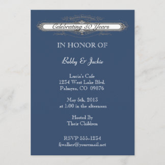 Convite Aniversário de Casamento