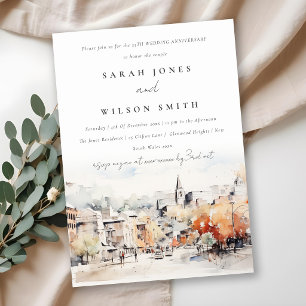 Convite Aniversário de Casamento em Greenville Carolina do
