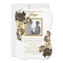 Aniversário de Casamento Rosa Antiga - 50º Bodas d