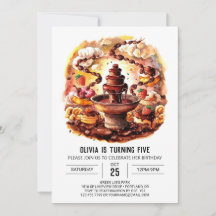 Aniversário de Chocolate para Crianças Mágicas