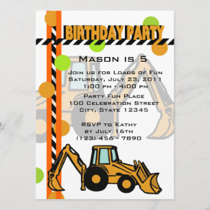 Convite Aniversário de Construção