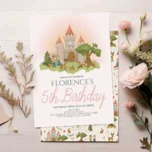 Convite Aniversário de criança de História de Contato de L