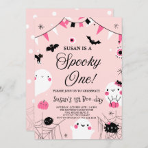 Aniversário de Dia das Bruxas Spooky