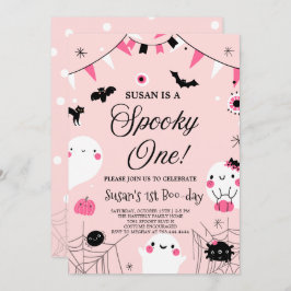 Convite Aniversário de Dia das Bruxas Spooky