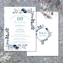 Aniversário de Diamante de 60 anos de Casamento Fl