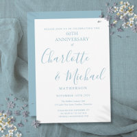 Aniversário de Diamante de 60 anos Elegante Script
