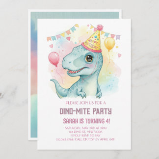 CONVITE ANIVERSÁRIO DE DINO-MITE