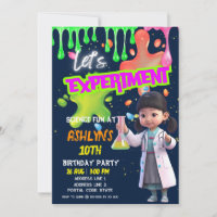 Aniversário de Experiência STEM da Menina Cientist