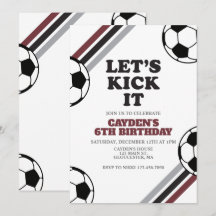Aniversário de Futebol Vamos Chutar