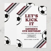 Aniversário de Futebol Vamos Chutar