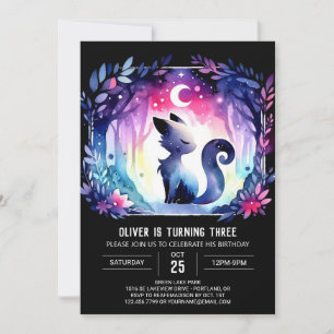 Convite Aniversário de Gato Adorável Imprimível