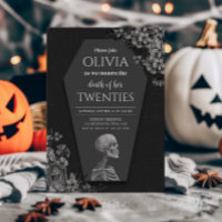 Aniversário de Gothic Halloween de Morte dos Vinte