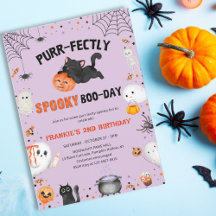 Aniversário de Halloween Perfeitamente Assustador