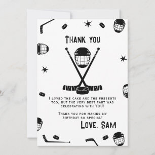 Convite Aniversário de Hóquei no Gelo para Download Obriga