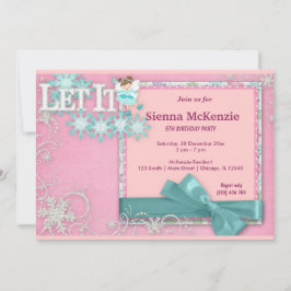 Convite Aniversário de inverno