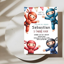 Aniversário de Karatê dos Guerreiros Ninja