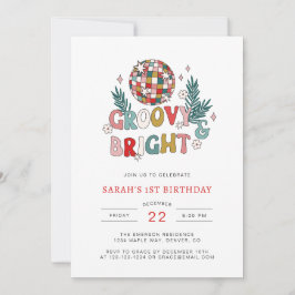 Convite Aniversário de Natal Retroativo