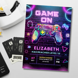 Convite Aniversário de Nível Alto de Jogos, Aniversário de