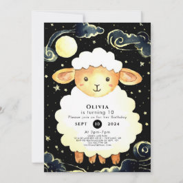 Convite Aniversário de Ovelha Cólvora