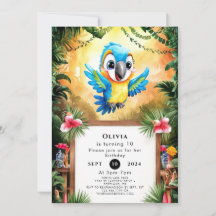 Aniversário de Papagaio Cinto Encantado