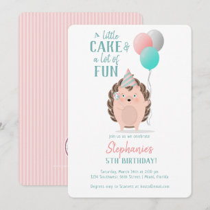 Convite Aniversário de porco