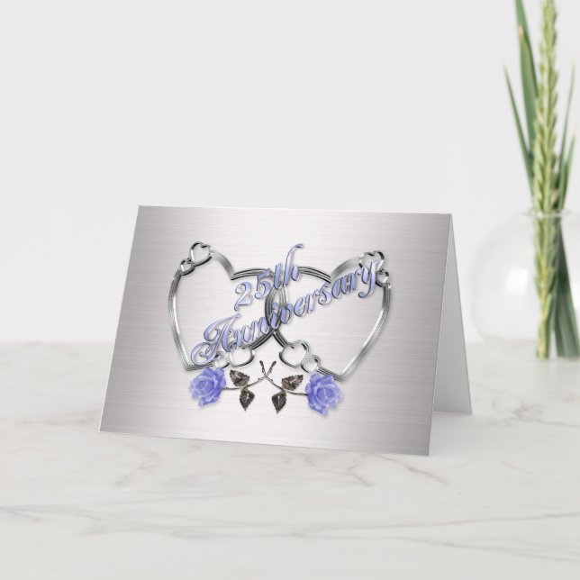 Convite Aniversário de prata de 25 anos (Frente)