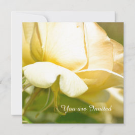 Convite Aniversário de Rosa Amarelo