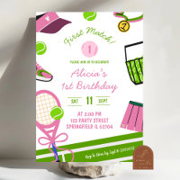 Aniversário de Tênis de Menina Rosa