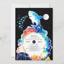 Aniversário de Tubarão-Encantado Azul