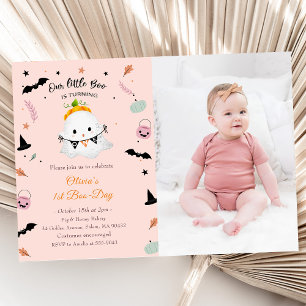 Convite Aniversário de um ano do nosso pequeno Boo