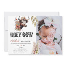 Aniversário de Vaca | Primeira Foto de Aniversário