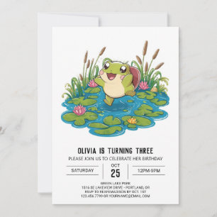 Convite Aniversário digital do Sapo Magro