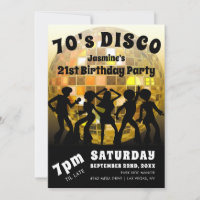Aniversário Disco dos Anos 70 | Bola de Purpurina