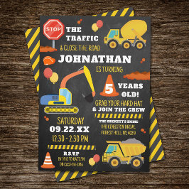 Convite Aniversário do 5 de Construção