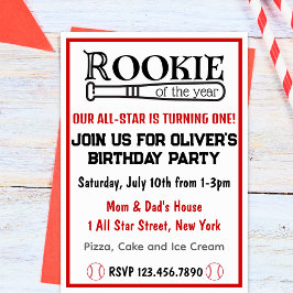 Convite Aniversário do Ano Transformando 1rua de Um Rapaz