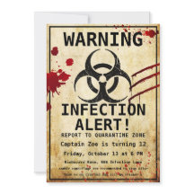 Aniversário do Apocalypse Zombie | Halloween Bioha