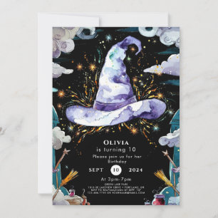 Convite Aniversário do Assistente de Crianças de Boho de W