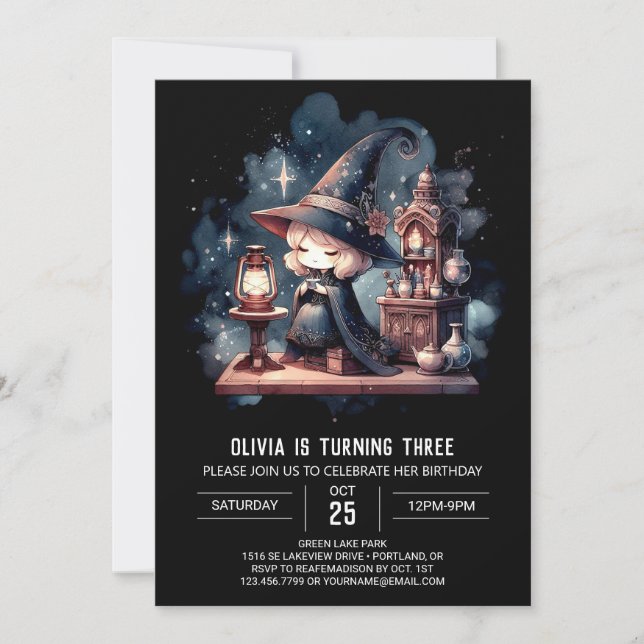 Convite Aniversário do Assistente de Enchantagem Digital (Frente)