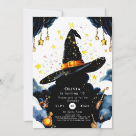 Convite Aniversário do Assistente de Pastel para Crianças 