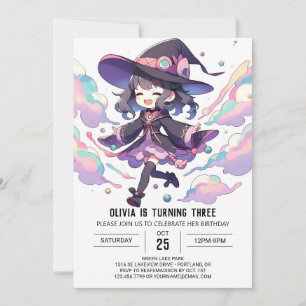 Convite Aniversário do Assistente Digital Personalizado
