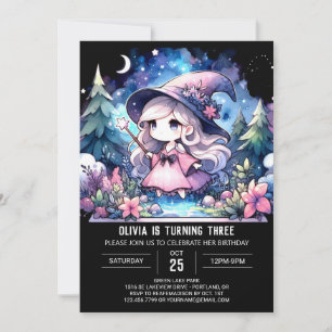 Convite Aniversário do Assistente Místico Personalizado