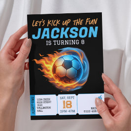 Convite Aniversário do atleta de Festa de aniversário do t