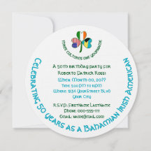 Aniversário do Bandeira Irlandês da América Latina