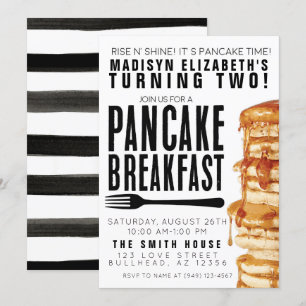 Convite Aniversário do Café da Manhã