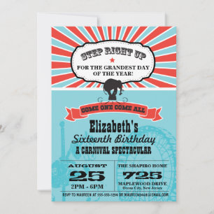 Convite Aniversário do Carnaval