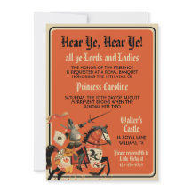 Aniversário do Cavaleiro Renascentista Medieval