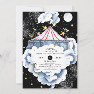 Convite Aniversário do Circo Simples e Vibrante