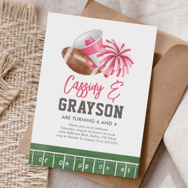 Convite Aniversário do Concelho de Cheiro de Futebol (Criador carregado)