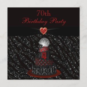 Convite Aniversário do Disco Diva Cake Zebra Impressão 7